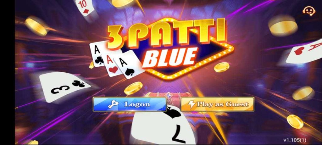 3 Patti Blue Image